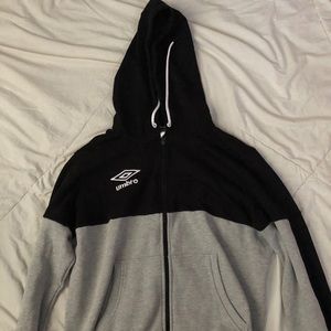 Umbro grey and black jacket